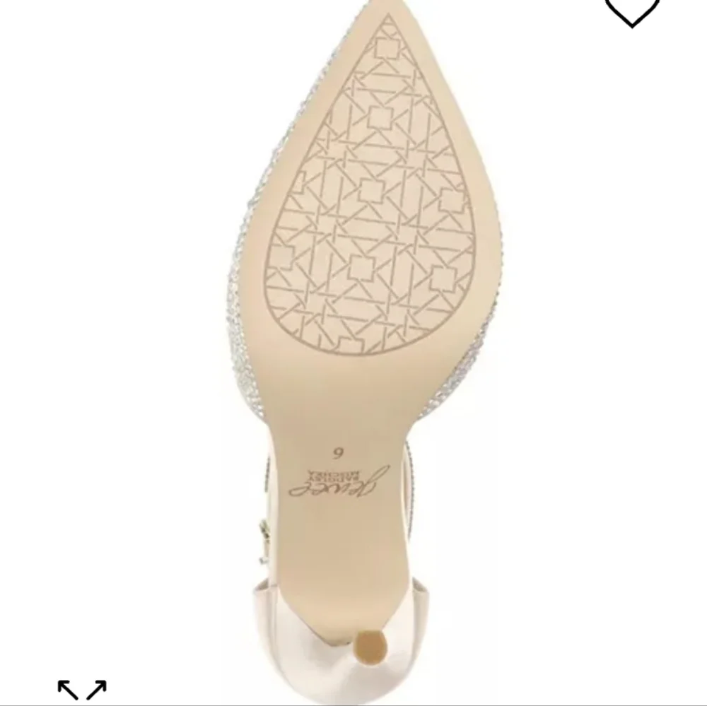 Jewel by Badgley Mischka Jailene Evening Pumps Champagne -5.5 - Picture 5 of 10